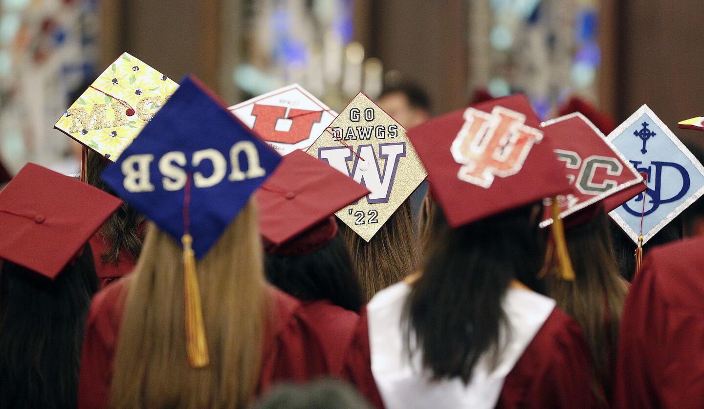 Photo Gallery: Annual Interfaith Baccalaureate for Class of 2018 at St. Bede the Venerable Roman Catholic Church in La Canada