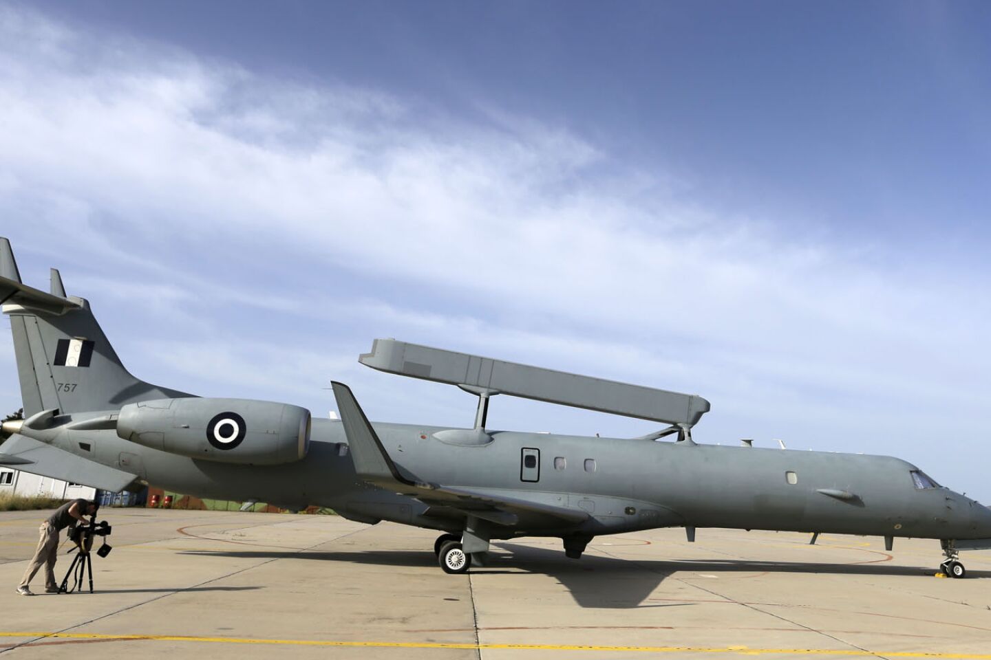 A radar aircraft of the Hellenic Air Force took part in the search for EgyptAir Flight 804.