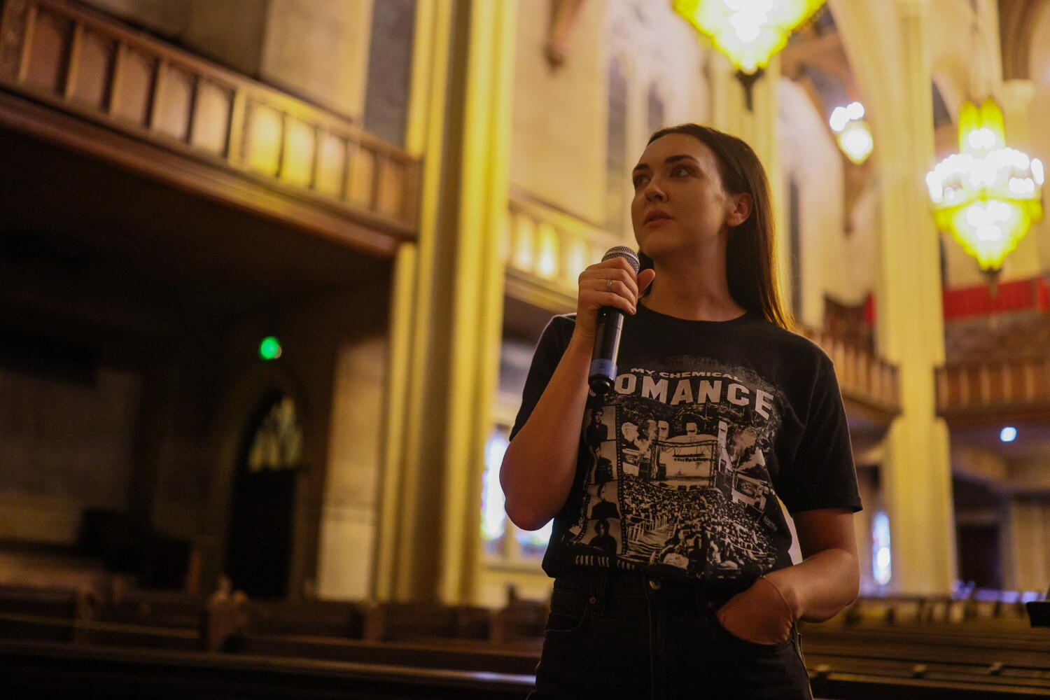 Inside the candlelit L.A. church where emo lovers analyze My Chemical Romance lyrics