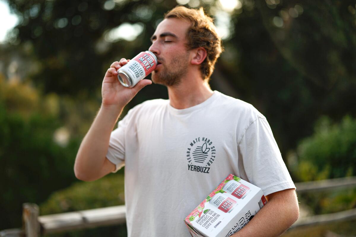 San Diego homebrewer and Yerbuzz founder Dan Nierman