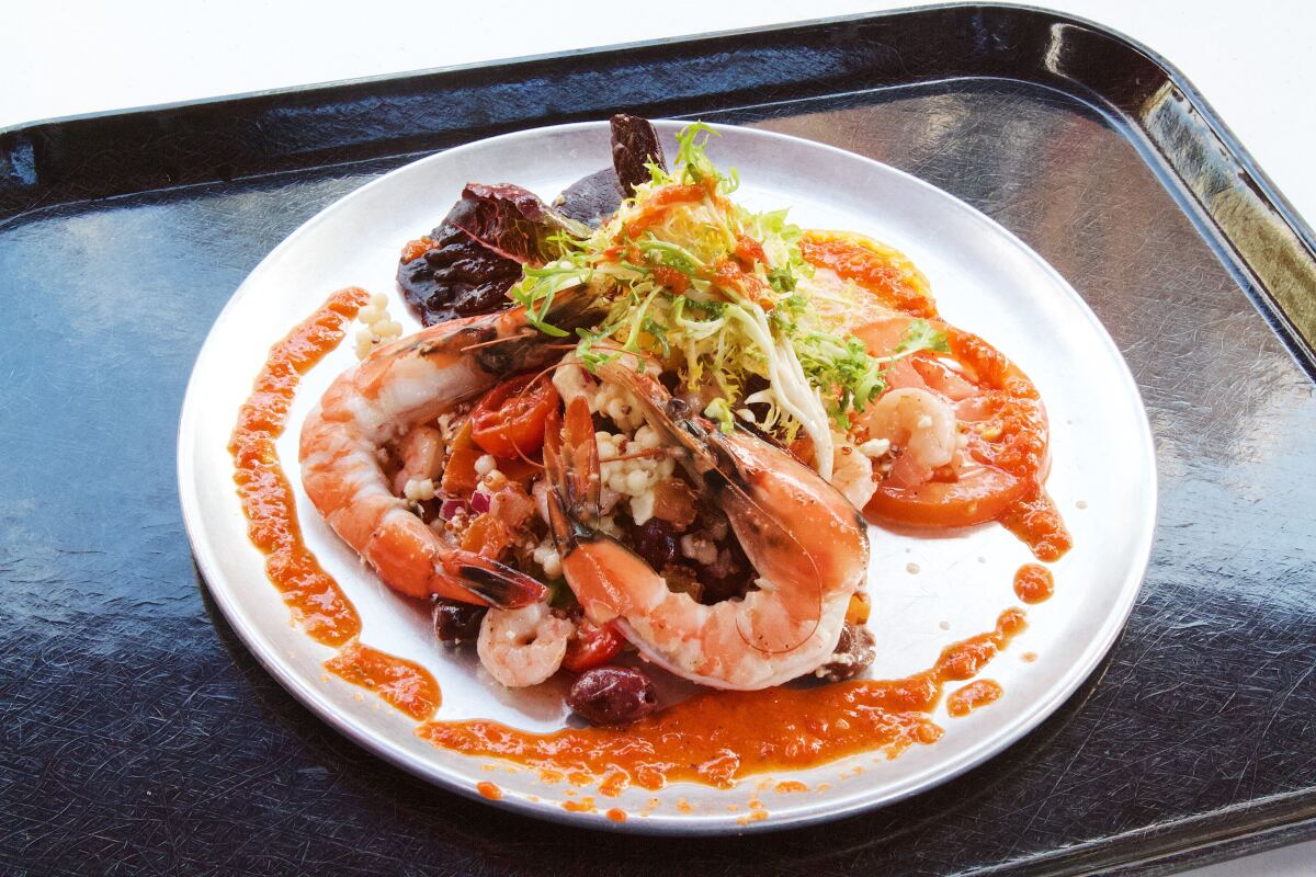 The Compound Crustacean salad from Disney California Adventure's Pym Test Kitchen