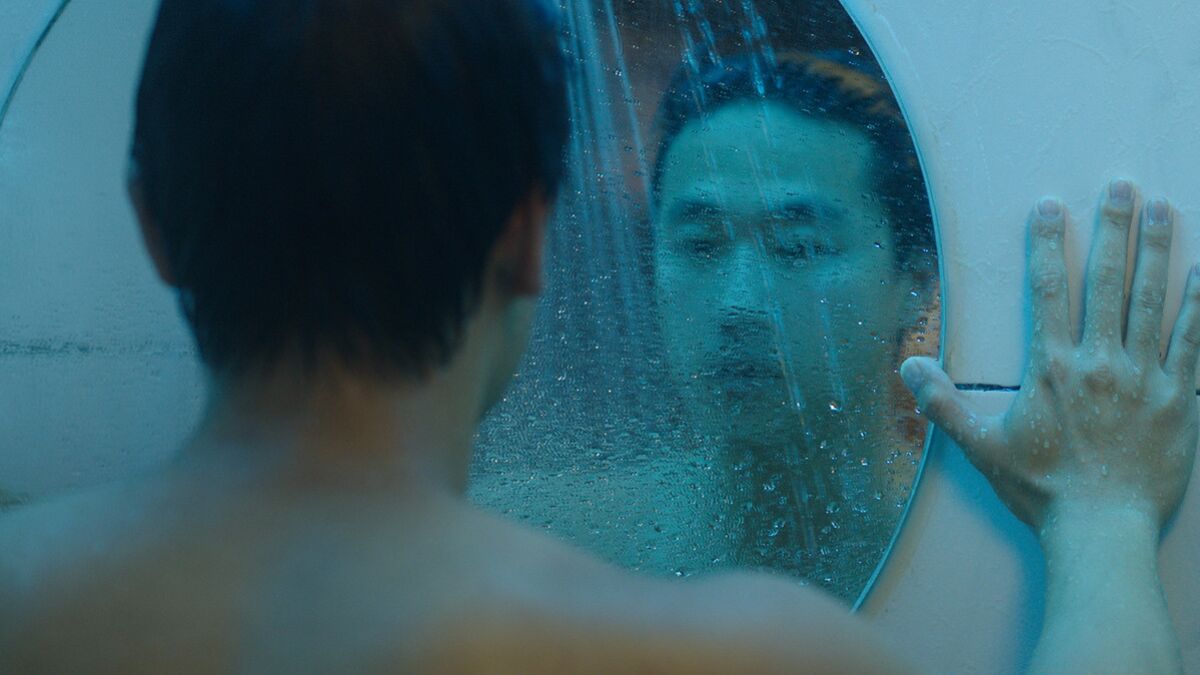 A scene from Andrew Ahn's "Spa Night."