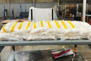 A San Gabriel Valley man has been arrested on suspicion of attempting to ship more than 2,000 pounds, a metric ton, of methamphetamine to Australia last year, according to the U.S. Attorney’s Office of the Central District of California.