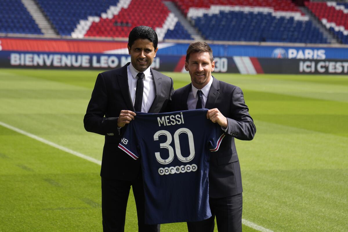 Lionel Messi New Sport Jersey Paris Saint-Germain PSG Messi No. 30