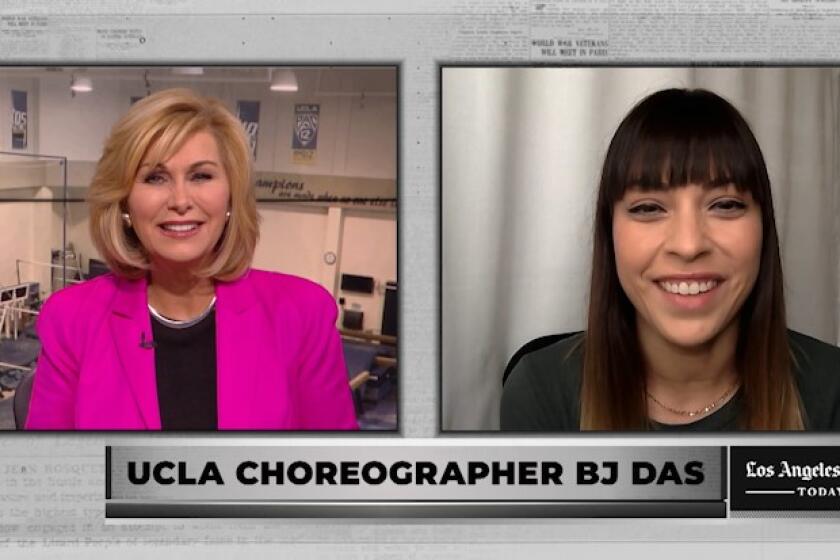 LA Times Today: UCLA gymnastics choreographer BJ Das 