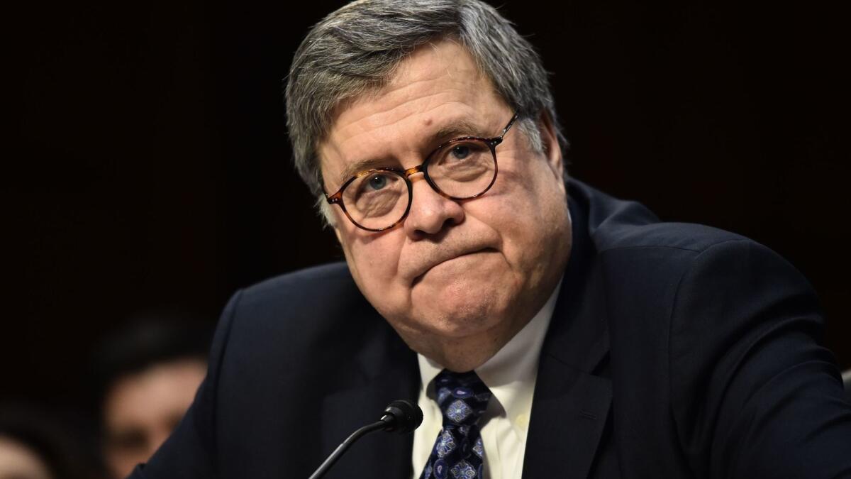 At his confirmation hearing for U.S. attorney general in January before the Senate Judiciary Committee, William Barr was asked to look at the power of the tech giants.