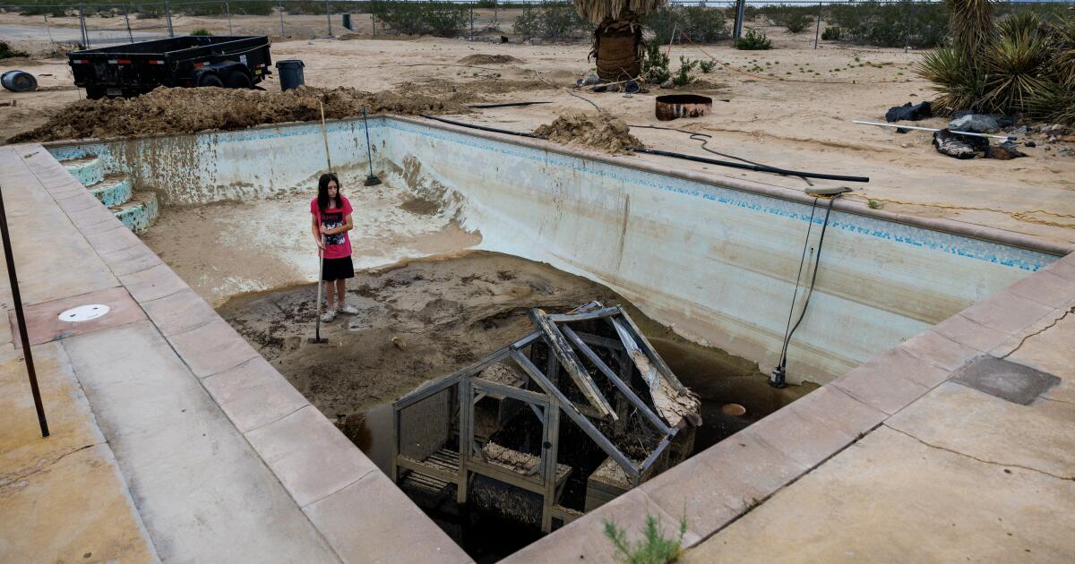 How the North American monsoon floods the California desert