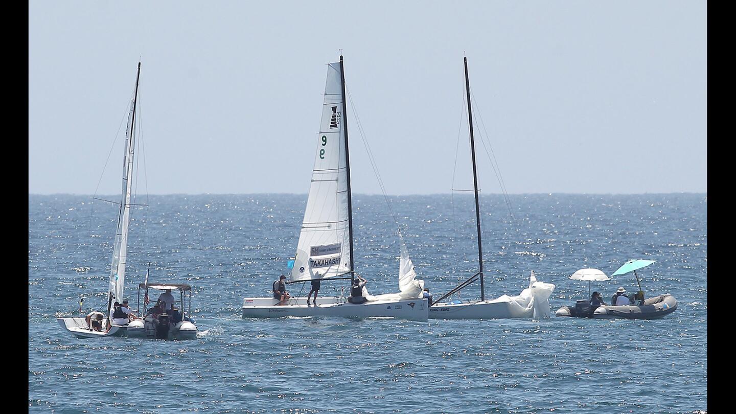 Governor's Cup Races Close in a Breeze