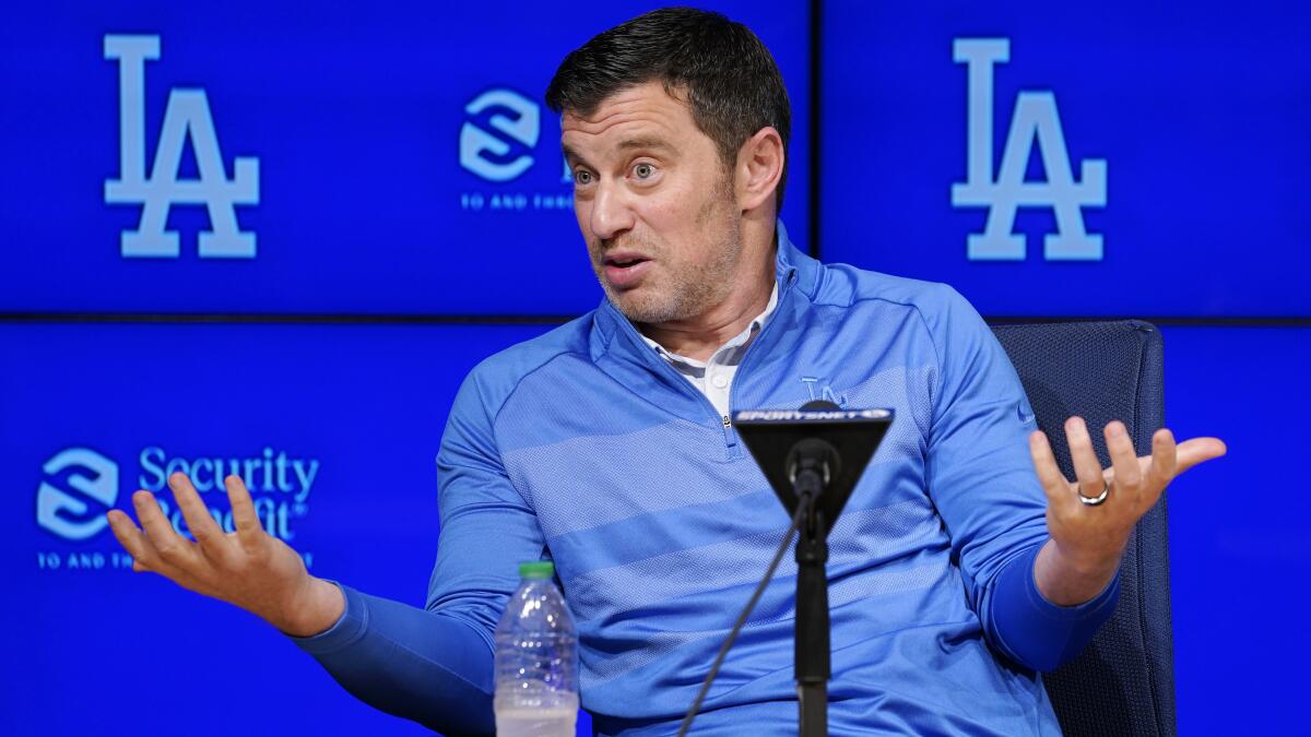 Andrew Friedman bemoans Dodgers' organizational failure - Los