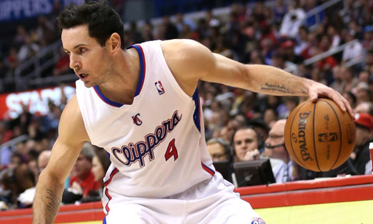 Clippers guard J.J. Redick has missed 21 games because of a broken right wrist and torn ligaments.
