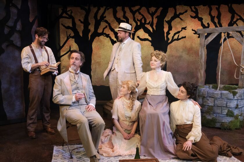 A scene from North Coast Repertory Theatre's "The Cherry Orchard."