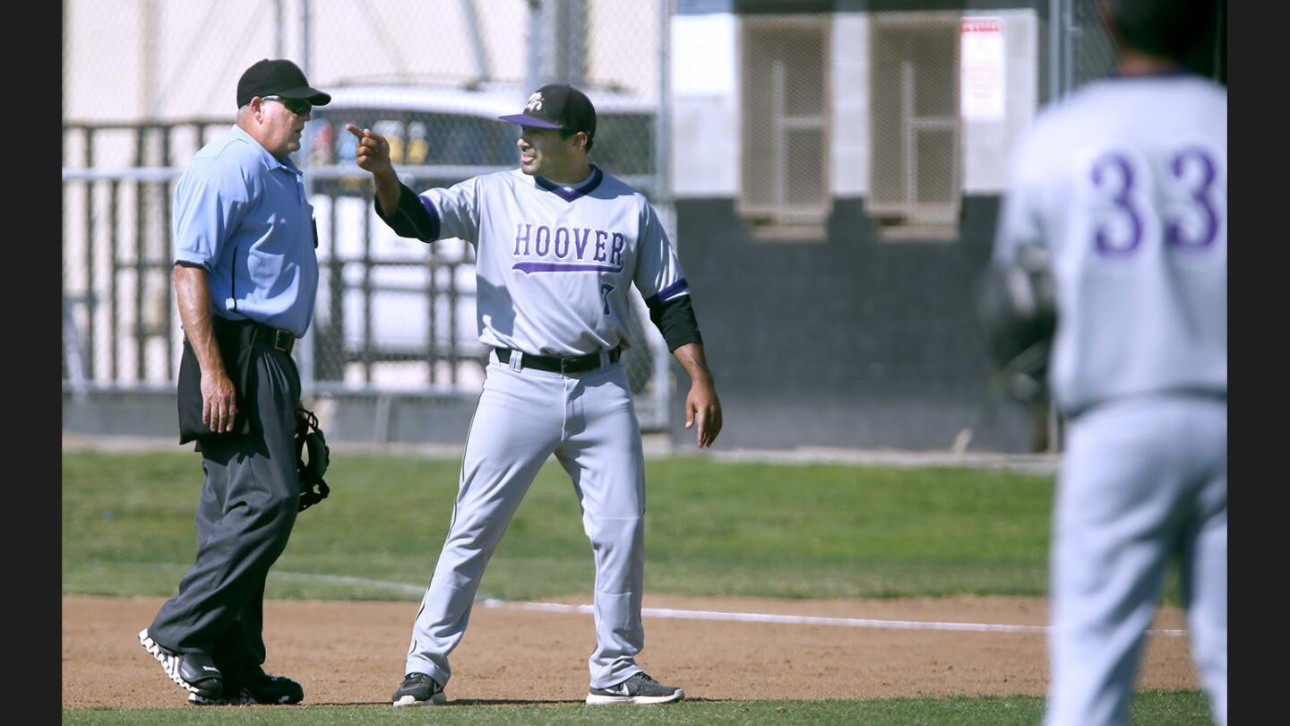 Photo Gallery: Glendale High School baseball vs. Hoover High School Tornadoes at Dynamiters home field