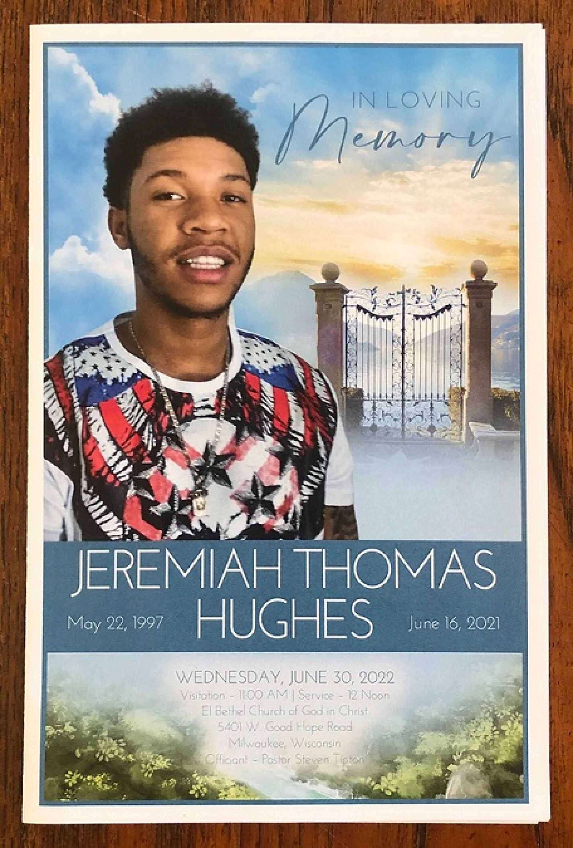 Jeremiah Hughes' obituary
