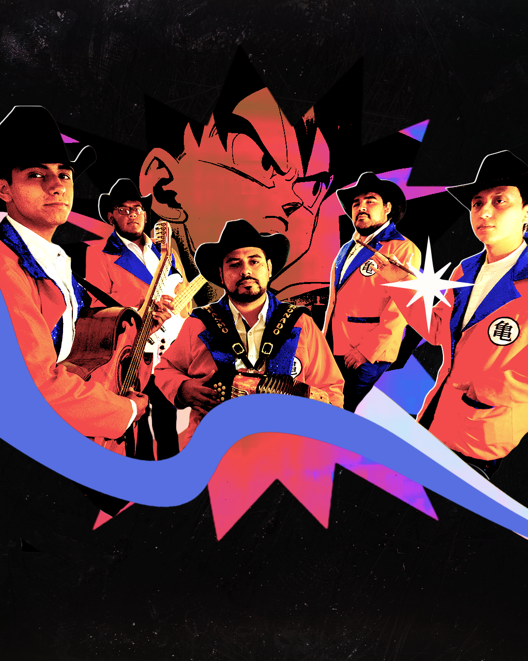 Meet Los Shinigamis del Norte, a band that fuses a love of anime with norteño
