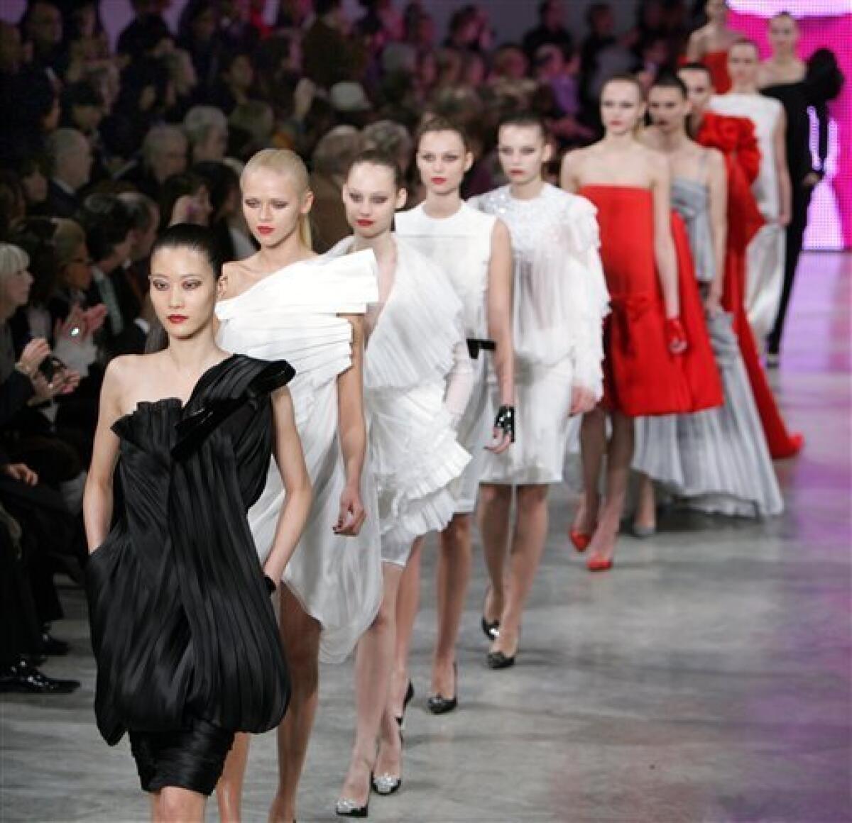 Stephane Rolland goes big, bold on haute couture - The San Diego