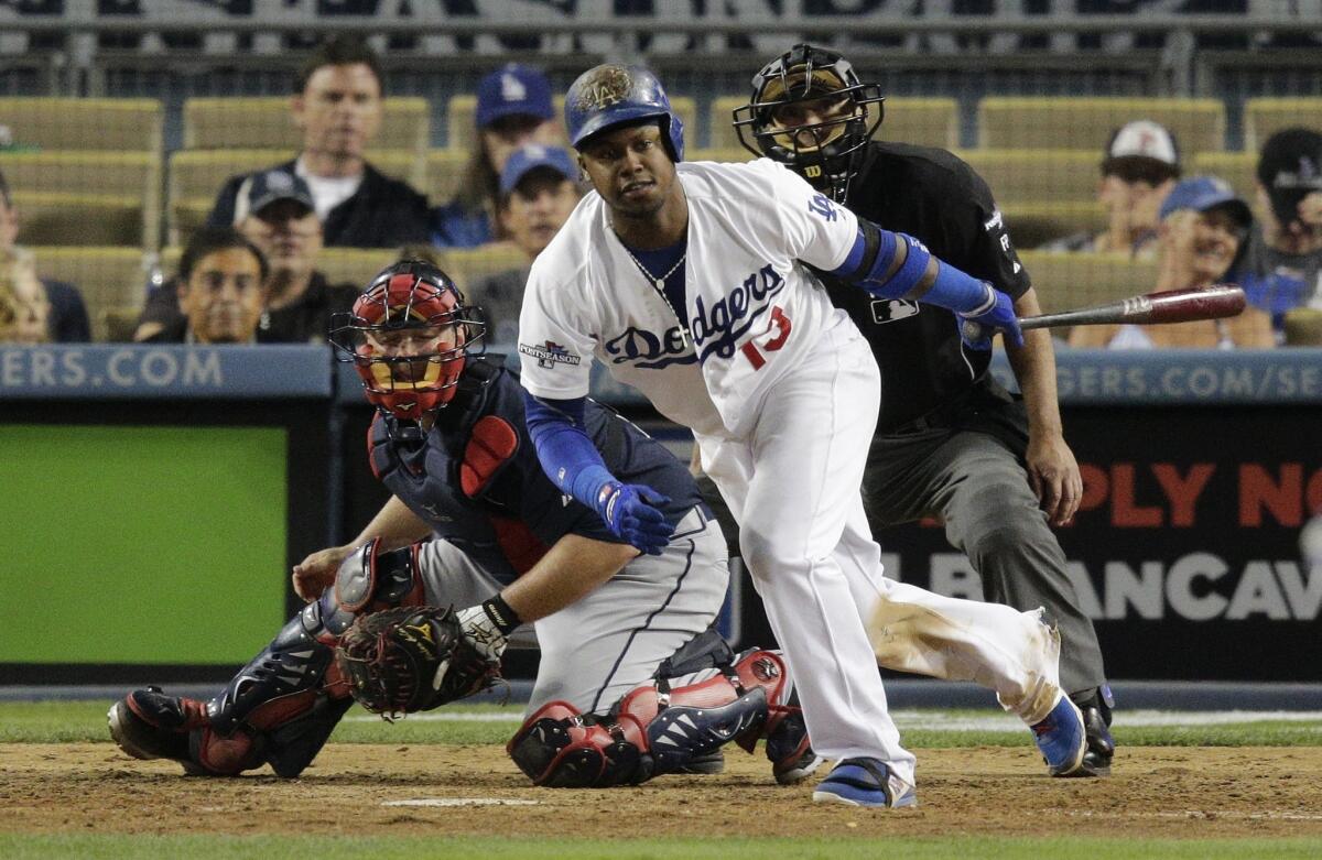 Hanley Ramirez went .500 at the plate during the Dodgers' three-games-to-one National League division series victory over Atlanta.