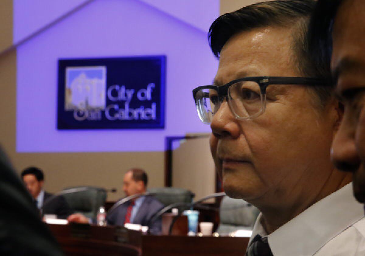 The San Gabriel City Council voted to seat councilman-elect Chin Ho Liao, concluding a series of public hearings sparked by a resident's election fraud complaint.