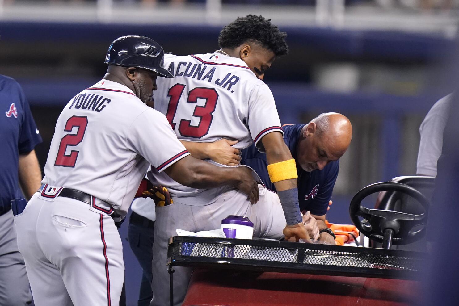Braves' Ronald Acuna Jr.to Have Season-Ending Surgery After Torn