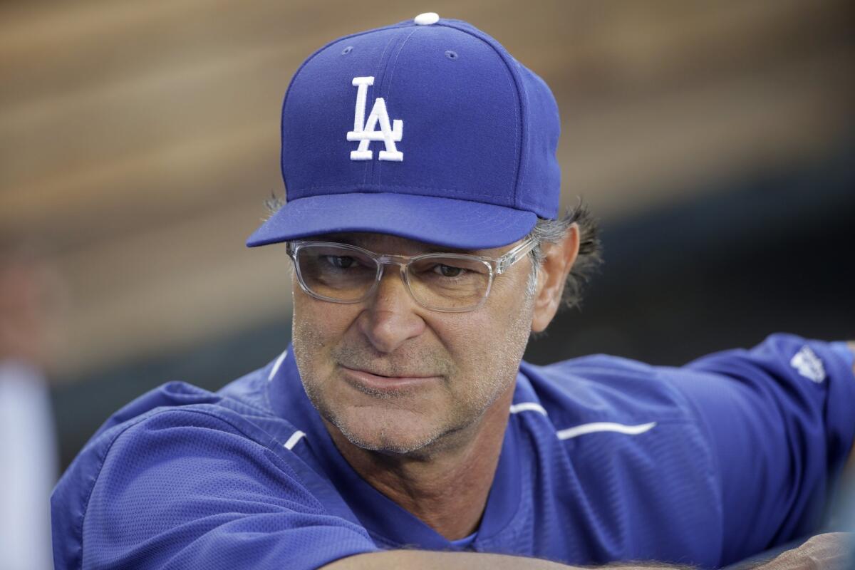 Dodgers Manager Don Mattingly.