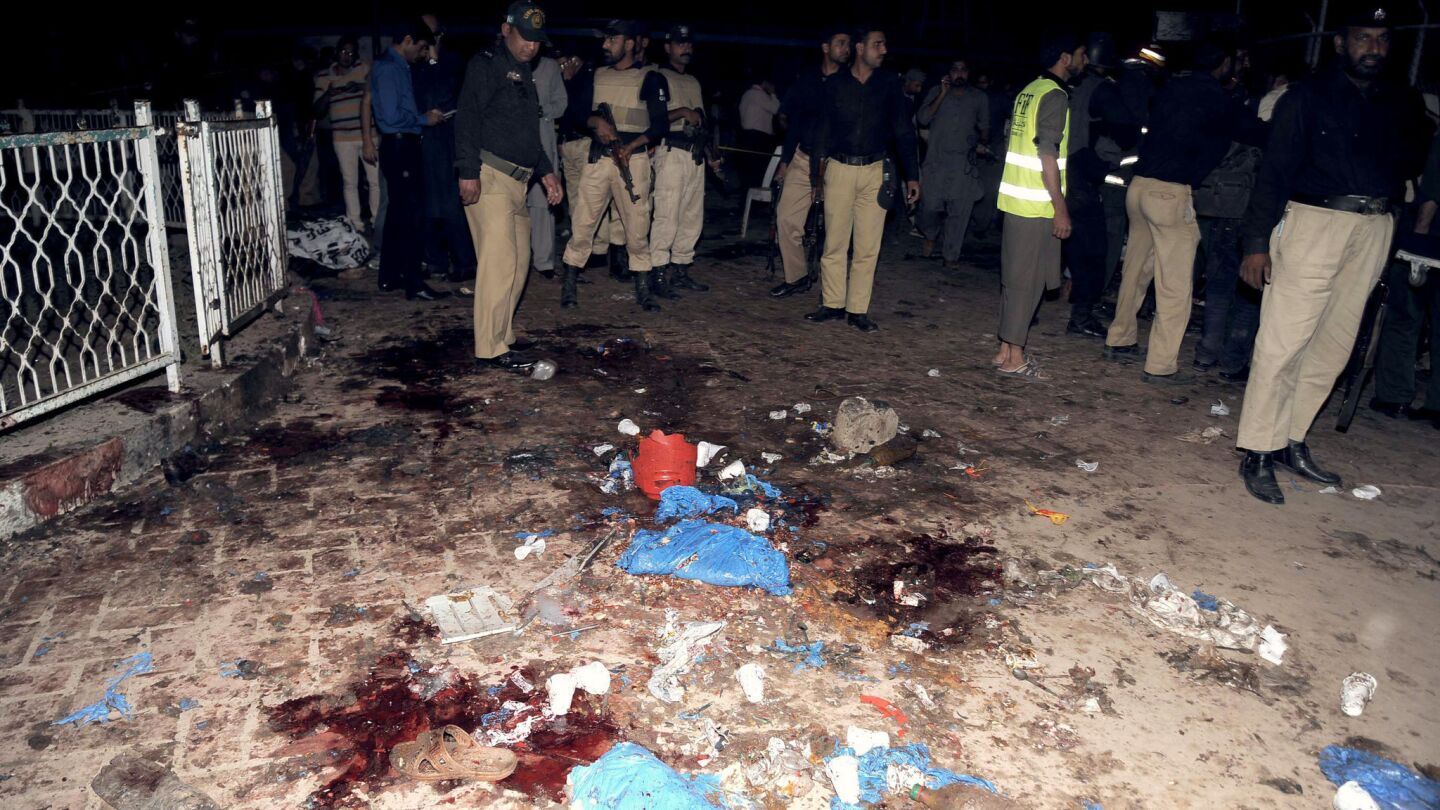 Suicide bomber attack in Pakistan