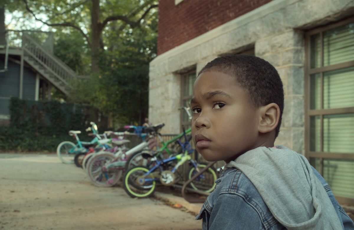 Ja'Siah Young plays a second-grader with superpowers in the Netflix series "Raising Dion."