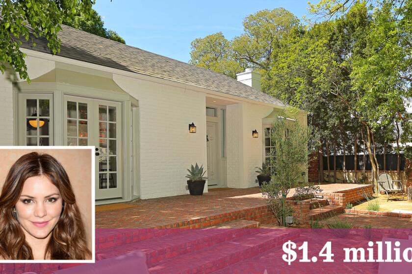 Katharine McPhee, who rose to fame on "American Idol," is making a fresh start in Toluca Lake with a renovated 1945 home.