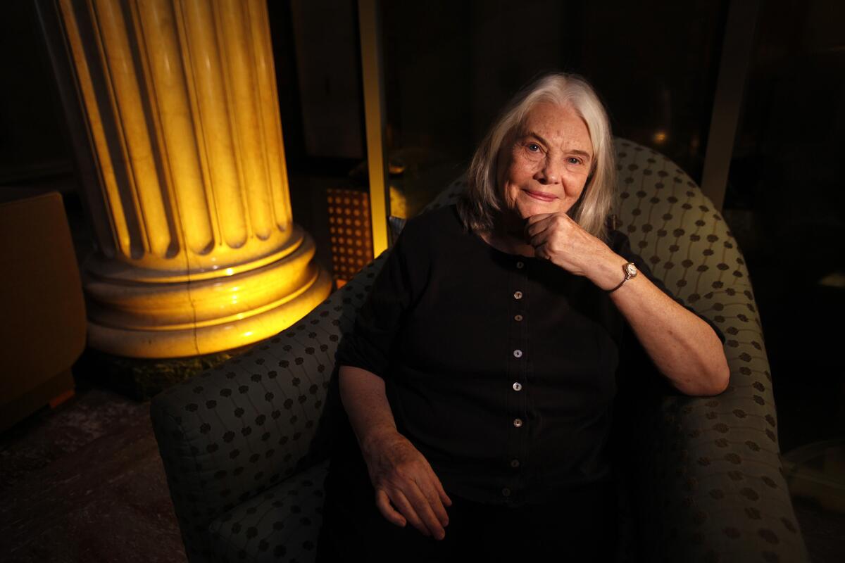 Actress Lois Smith is appearing in the play "Marjorie Prime."