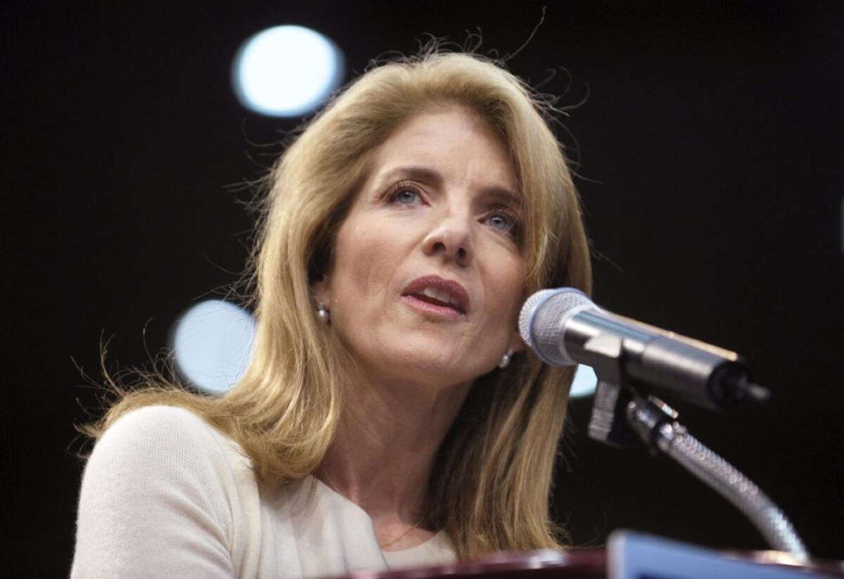 President Obama is reportedly considering nominating Caroline Kennedy, seen here in 2008, to be the U.S. ambassador to Japan.