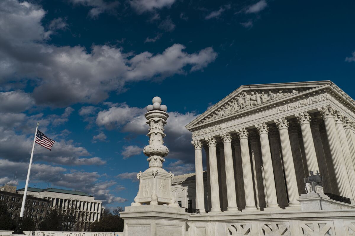 The Supreme Court of the United States building,