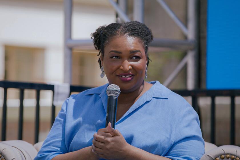Stacey Abrams at the L.A. Times Festival of Books 2023