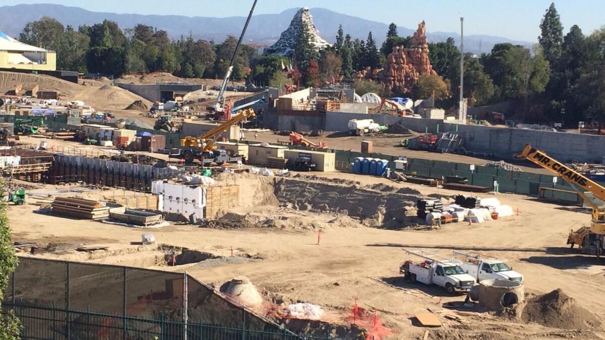 Crews continue to work on the new 14-acre Star Wars expansion, which isn't scheduled to be completed until 2019. Still, the Disney Resort has announced higher ticket prices starting Sunday.