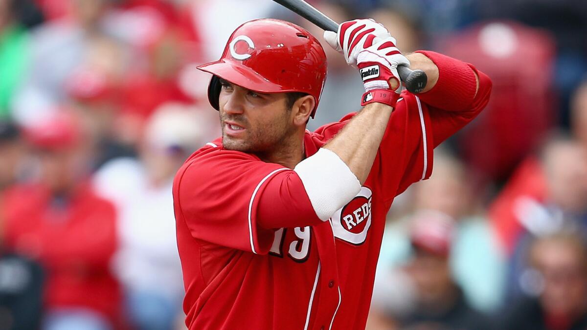 Cincinnati Reds first baseman Joey Votto could be back in the lineup Friday.