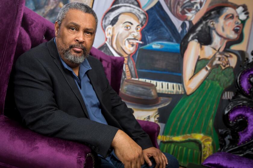 NEW YORK -- SEPTEMBER 18, 20178: Blackkklansman co-writer Kevin Willmott poses for a portrait at 40 Acres and a Mule production offices on September 18, 2018 in Brooklyn, NY. (Michael Nagle for The Times)