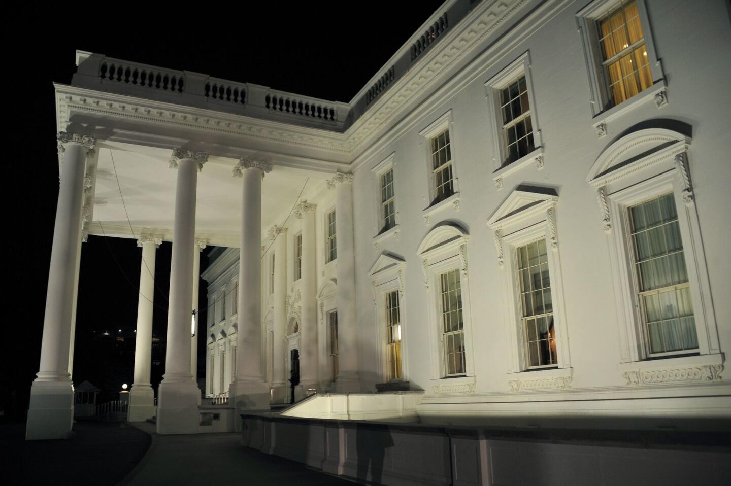 White House on election night