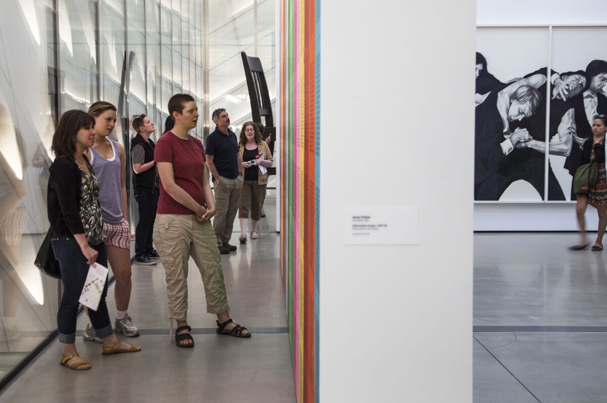 The Broad's six-month anniversary is March 20 and data shows that 70% of the museum's guests are under the age of 34.