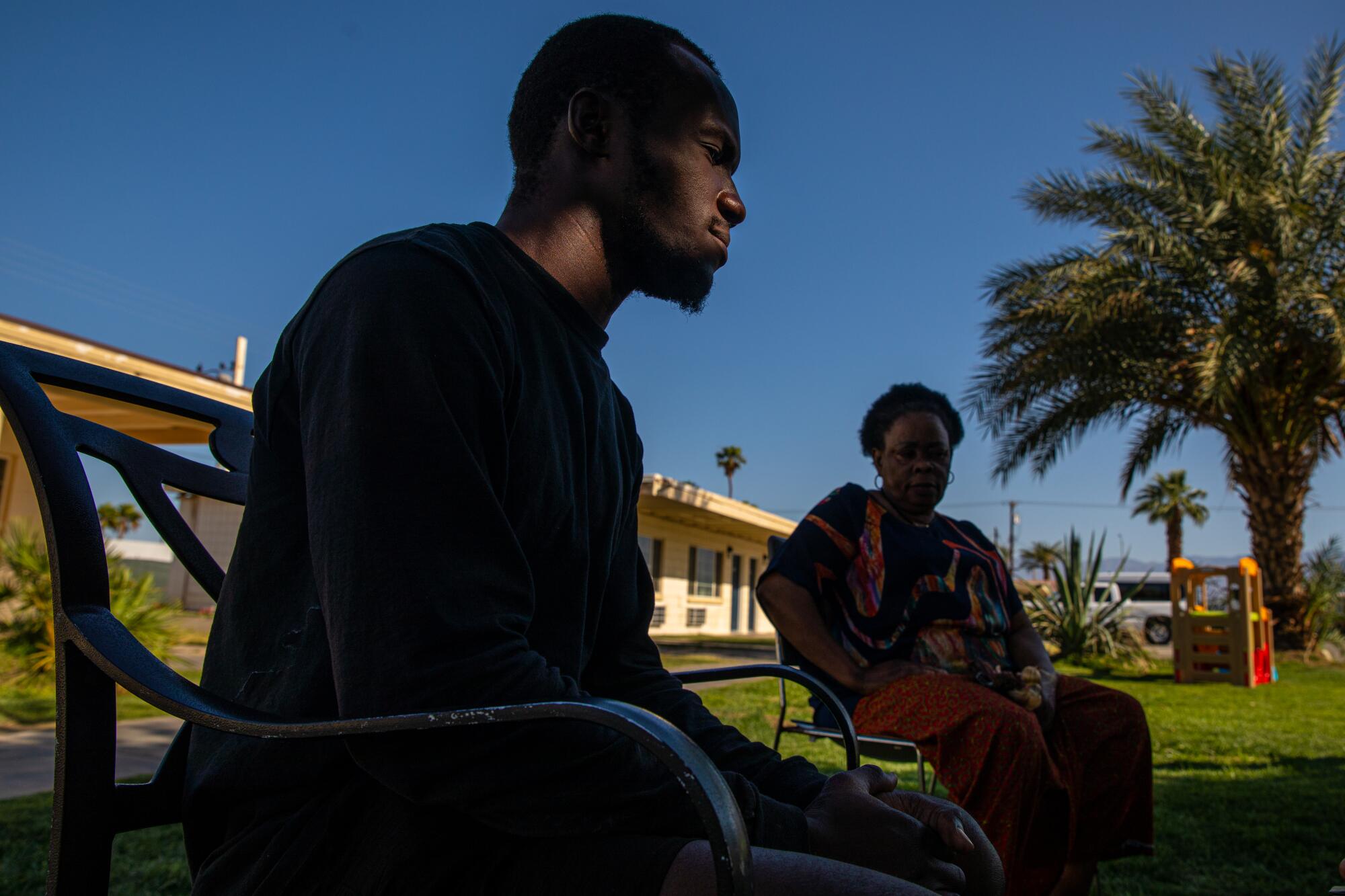 Angolan asylum seekers are staying at a long-term shelter provided by Galilee Center