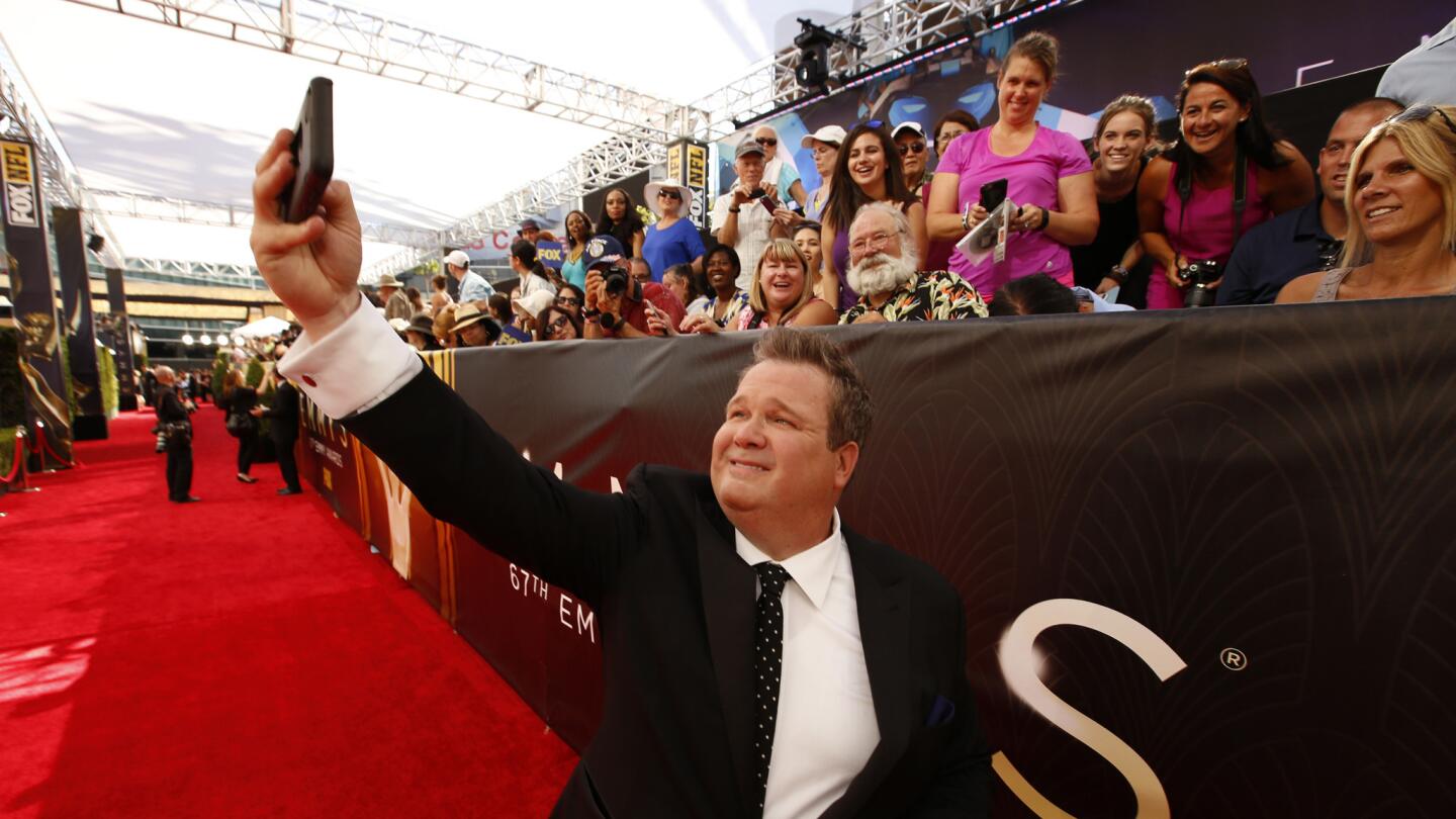 Emmys red carpet: A time for fans, fanfare and fun