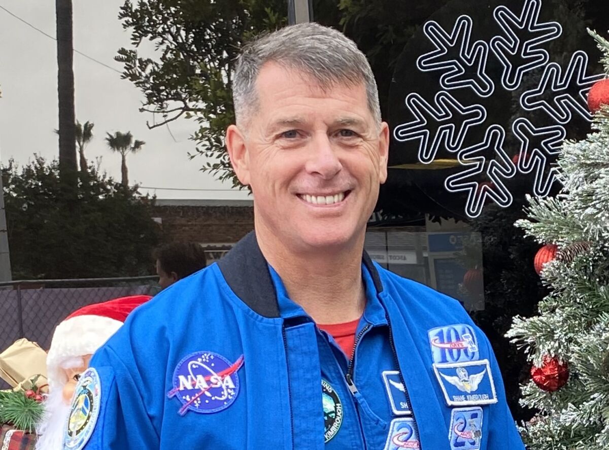 Former International Space Station commander Shane Kimbrough makes a special appearance in La Jolla.