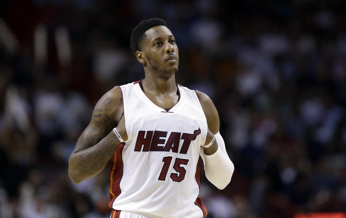 Mario Chalmers has averaged 21 points on 52.8% shooting over the last three games for the Heat.