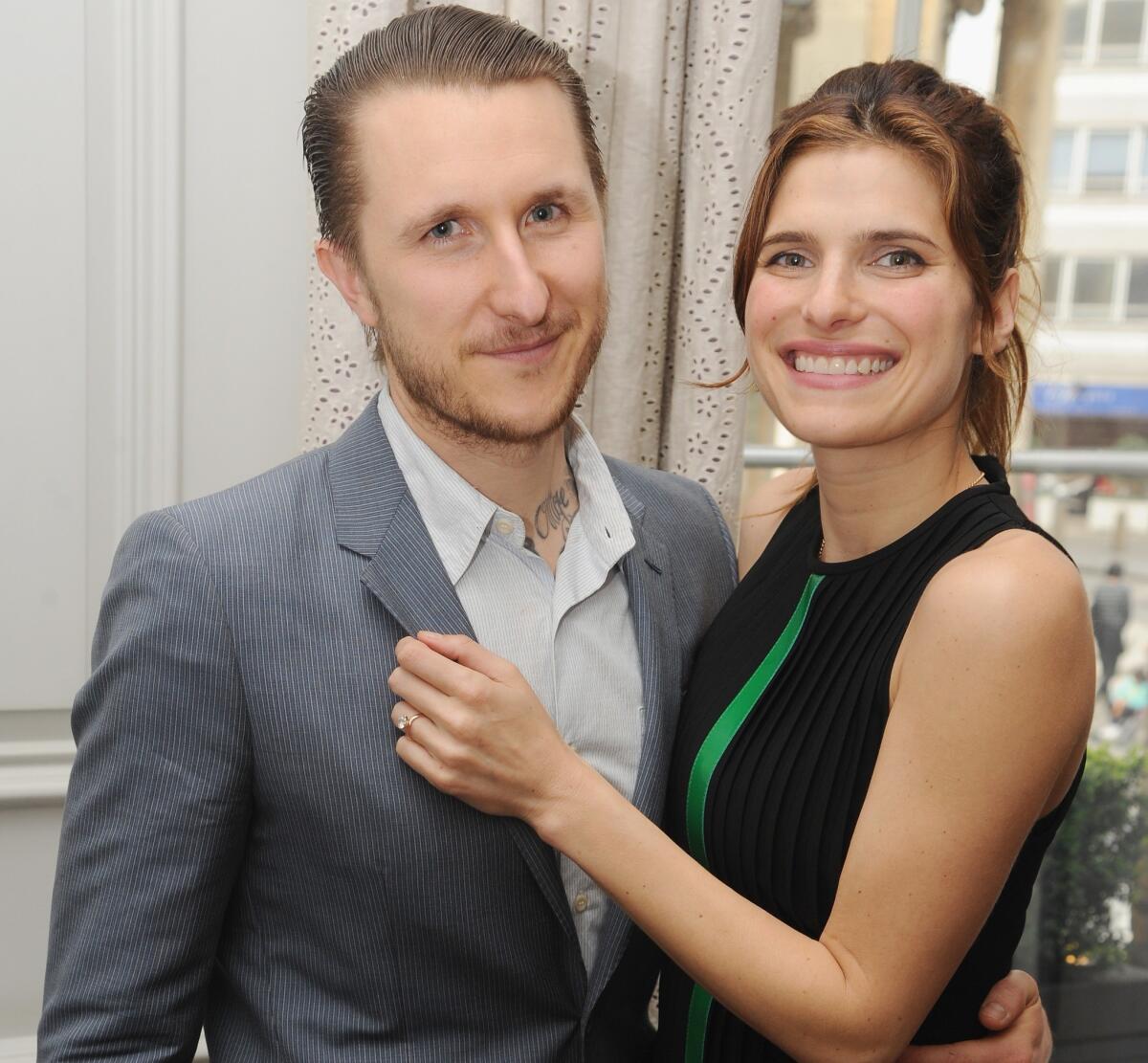 Actress Lake Bell, right, has married tattoo artist Scott Campbell in New Orleans.