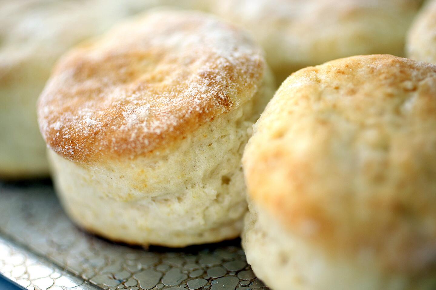 Make sure you pack plenty of butter. And maybe honey, too, for these buttermilk biscuits.