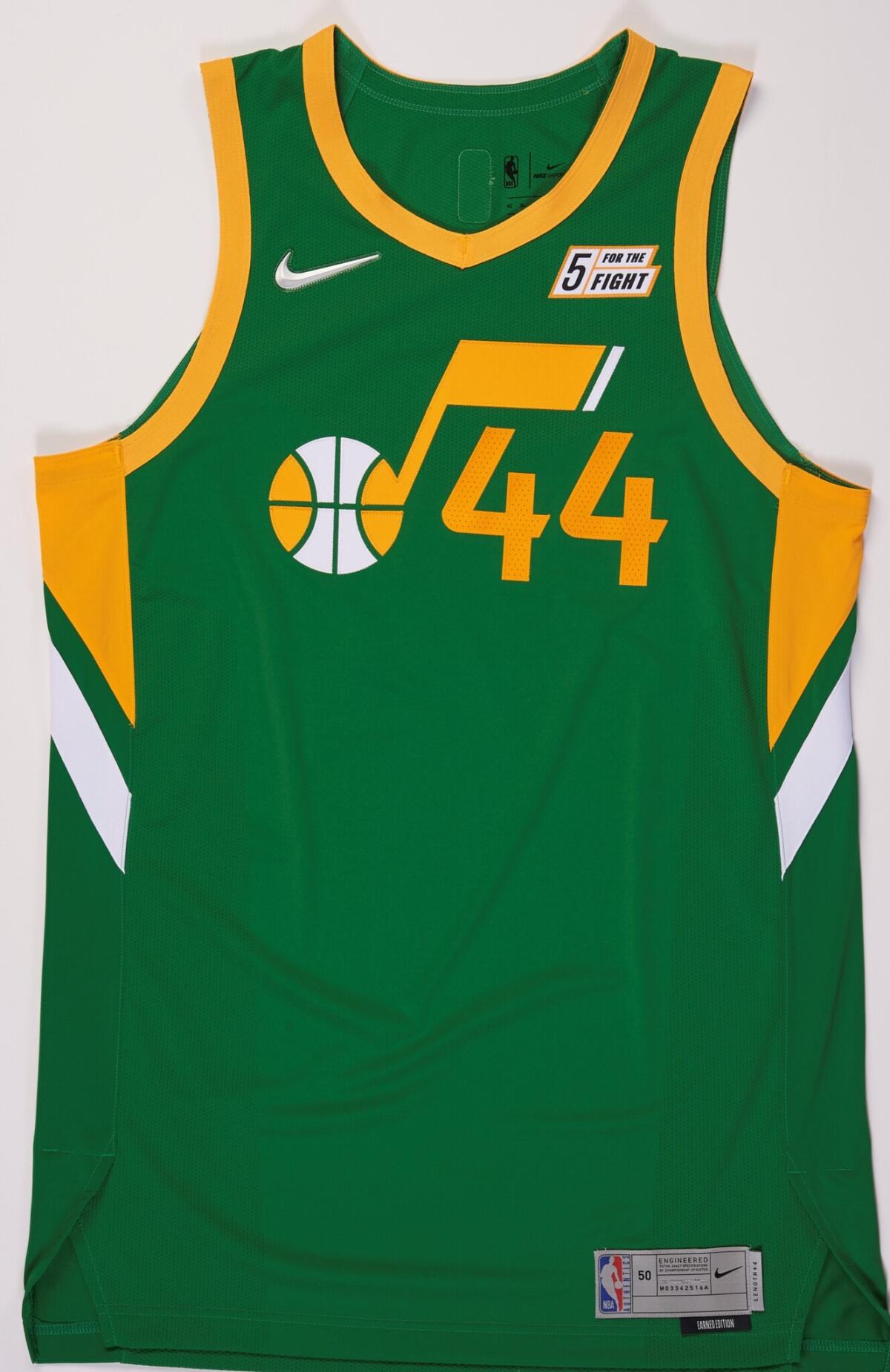 Utah Jazz "Earned Edition" jersey