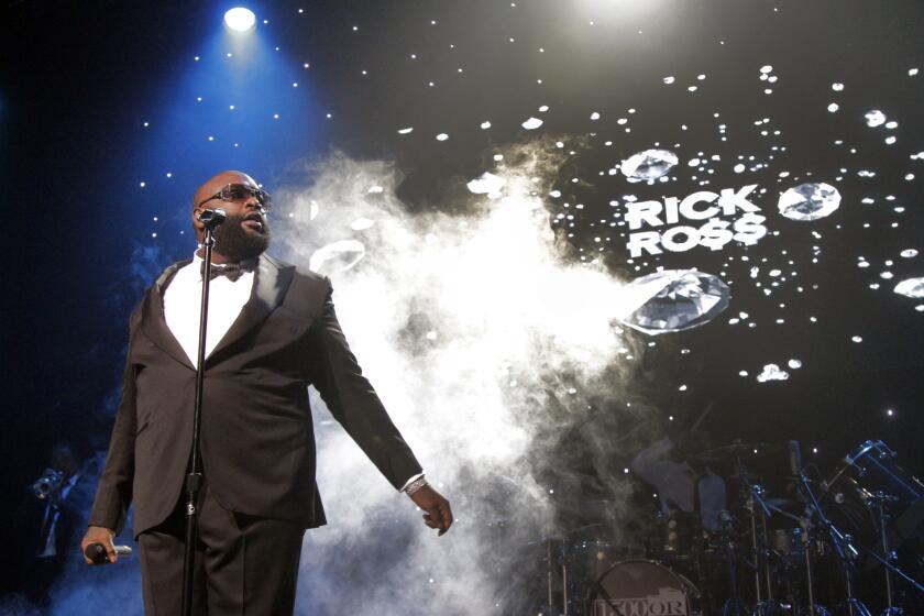 Rick Ross at Club Nokia in Los Angeles on Aug. 14, 2013.