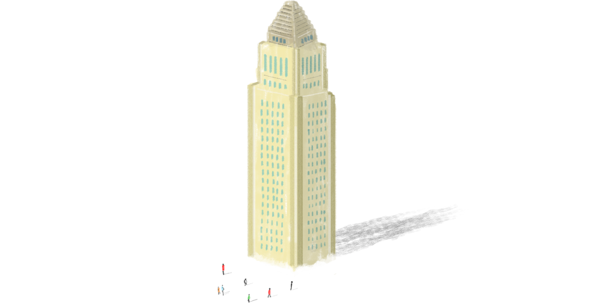 Illustration of Los Angeles City Hall