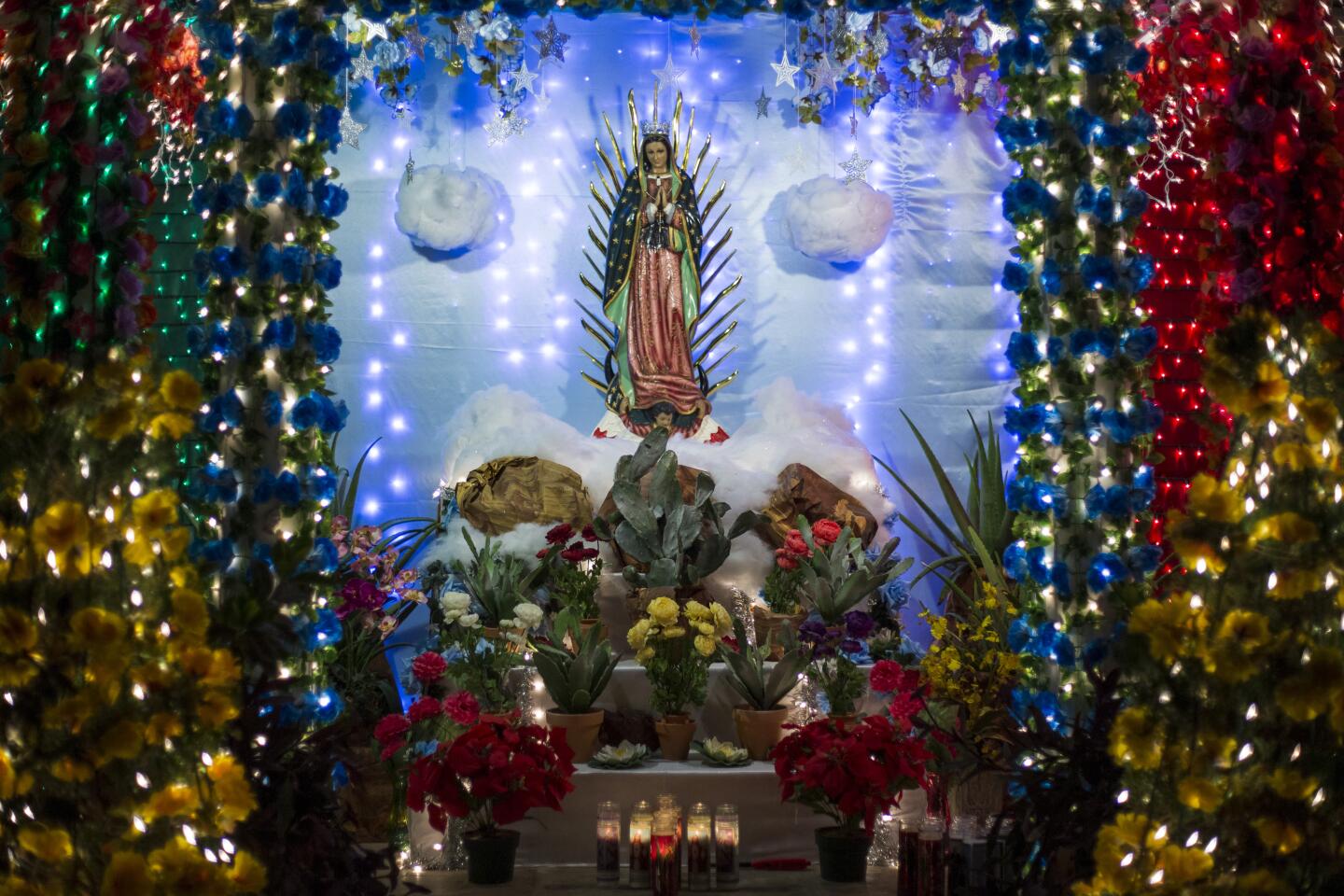 Santa Ana home becomes an altar for Our Lady of Guadalupe
