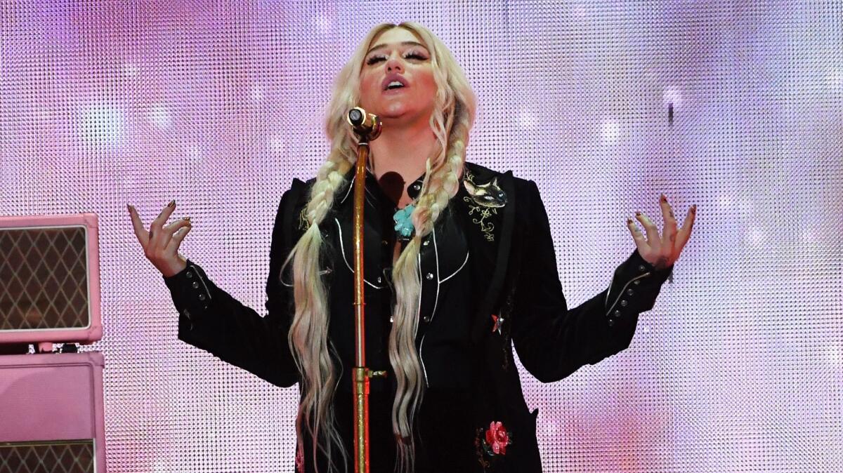 Kesha performs in Las Vegas in September.
