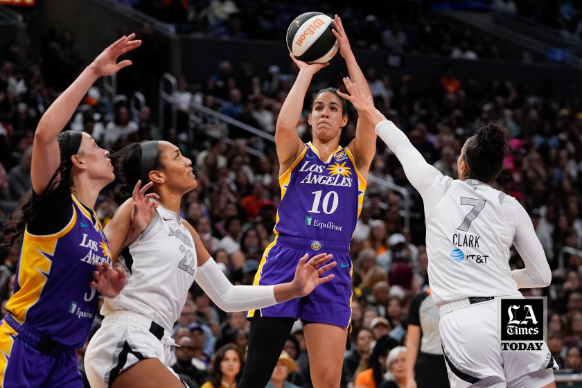 LA Times Today: As Caitlin Clark makes her L.A. debut, Sparks plan to win over the WNBA’s newest fans