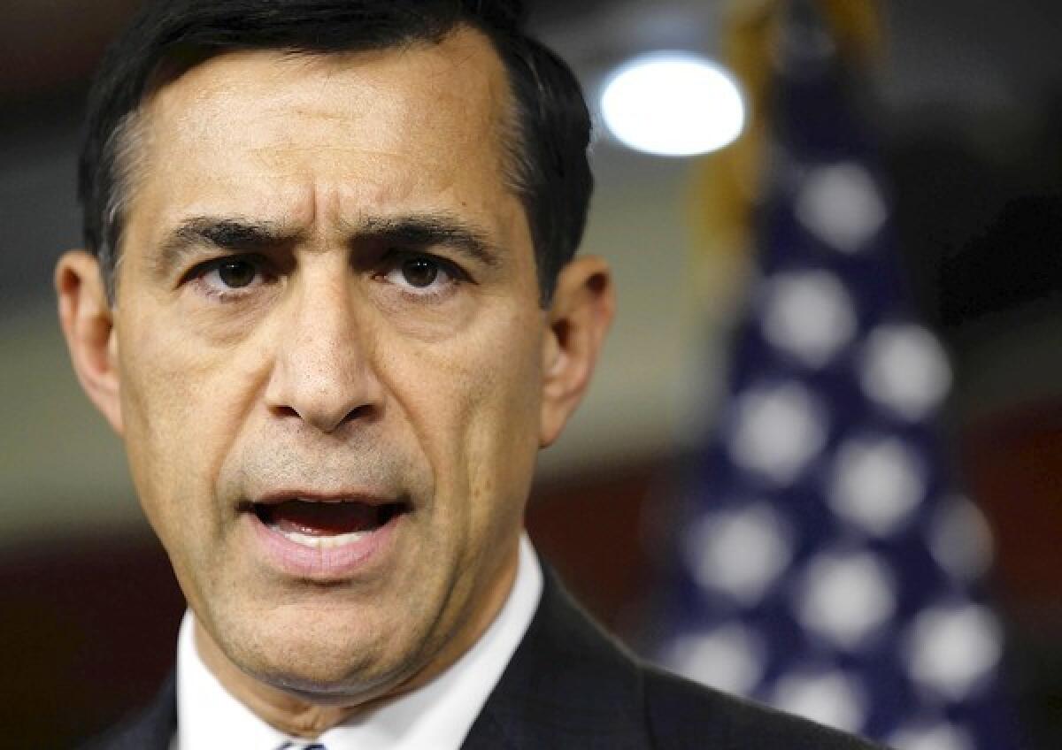 Republican Rep. Darrell Issa is investigating the Bureau of Alcohol, Tobacco, Firearms and Explosives operation that allowed 1,765 guns to be sold into Mexico.