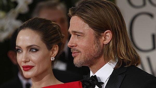 Angelina Jolie and Brad Pitt