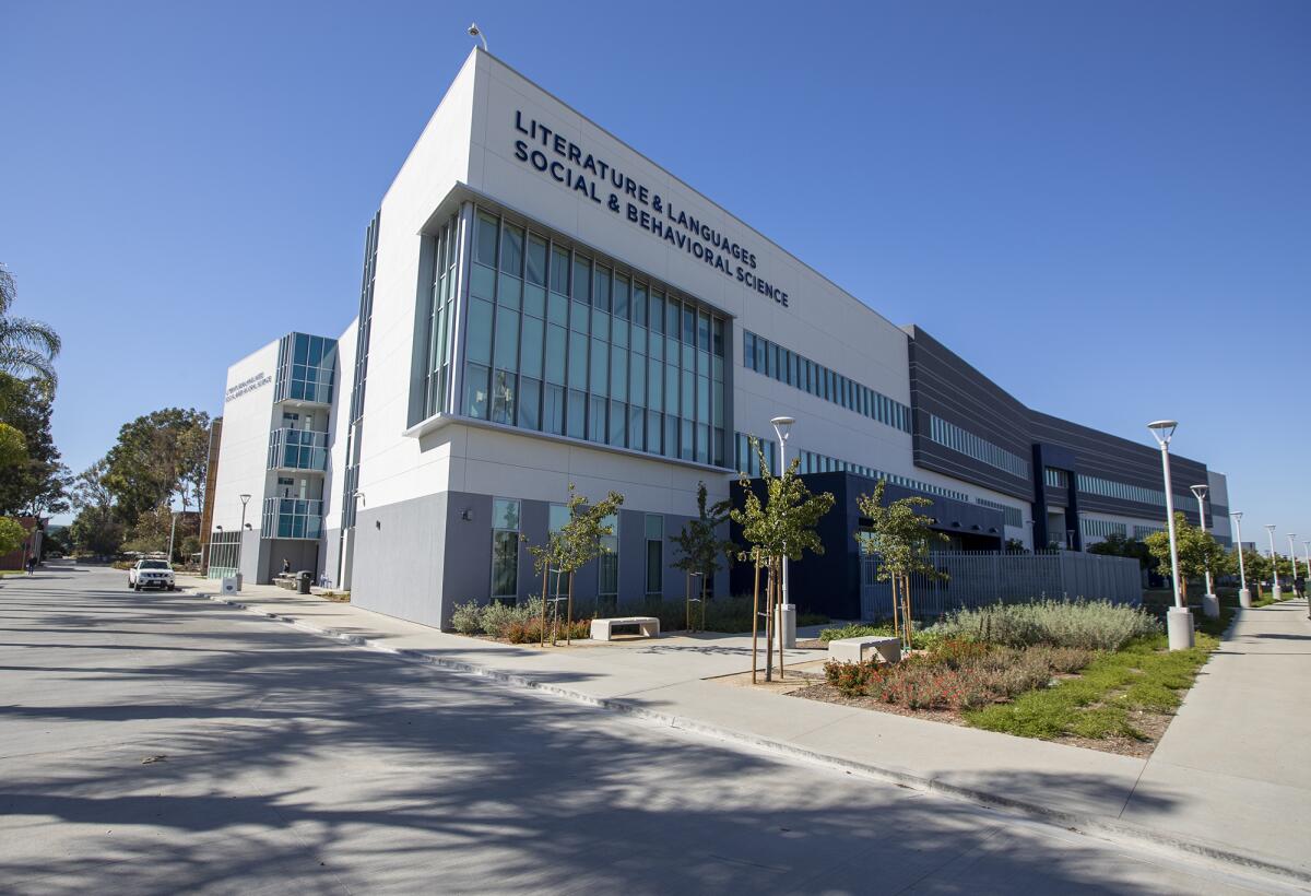 A new Language Arts and Social Sciences building at Orange Coast College.